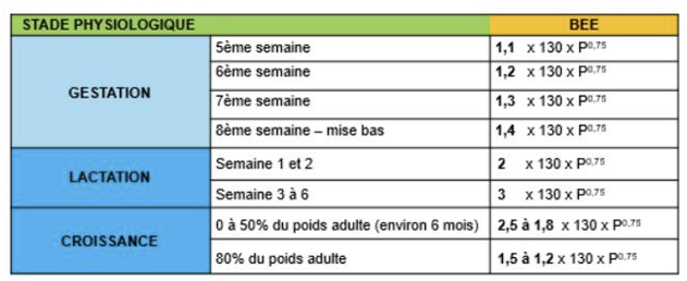 Illustration — EVOLUTION DES BESOINS AU COURS DE LA VIE